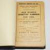 Wisden Cricketers' Almanack 1902 and 1903. 39th &amp; 40th editions. Both editions bound in dark green boards, both with original paper wrappers. The 1902 edition has a cleanly detached front wrapper and the rear wrapper has loss to corners otherwise in v