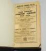 Wisden Cricketers' Almanack 1922 and 1924. 59th &amp; 61st editions. The editions bound in dark brown boards, with original wrappers, titles in gilt to spine. Both editions with odd faults to wrappers otherwise in good condition. Qty 2 - cricket - 2