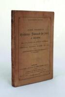 Wisden Cricketers' Almanack 1881. 18th edition. Original paper wrappers. Some wear and age toning to wrappers otherwise in good/very good condition - cricket