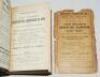 Wisden Cricketers' Almanack 1897. 34th edition. Bound in light brown boards, lacking original paper wrappers, with titles in gilt to spine. Lacking all but one rear advertising pages otherwise in good/very good condition. Sold with an original detached fr