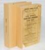 Wisden Cricketers' Almanack 1898. 35th edition. Original paper wrappers. Replacement spine paper, small loss to the base of the front wrapper, soiling and age toning to both wrappers, handwritten signature of ownership to top border of front wrapper, some