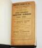 Wisden Cricketers' Almanack 1901. 38th edition. Bound in dark green boards, with original paper wrappers, with titles in gilt to spine. Some minor wear and age toning to wrappers otherwise in good+ condition - cricket