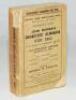 Wisden Cricketers' Almanack 1910. 47th edition. Original paper wrappers. Bump to the bottom corner of the book, some soiling and age toning to wrappers and spine, some loss to the spine paper otherwise in generally good condition - cricket
