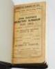 Wisden Cricketers' Almanack 1912 and 1913. 49th &amp; 50th editions. The first edition bound in grey boards and the latter in red board, with original paper wrappers, with gilt titles to spine. Both editions with some wear to the wrappers otherwise in goo