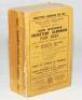 Wisden Cricketers' Almanack 1922. 59th edition. Original paper wrappers. Breaking to spine block, wear and some loss to spine paper, spine cocked to the right otherwise in good condition - cricket