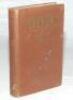 Wisden Cricketers' Almanack 1941. 78th edition. Original hardback. Only 800 hardback copies were printed in this war year. Wear to boards and spine, ink/paint spots to boards, small hole to spine paper, dulling to the gilt titles on the front board, dulle