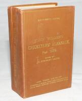 Wisden Cricketers' Almanack 1929. 66th edition. Original hardback. Minor wear to boards, some wear, crinkling and creasing to spine paper, internally in good+ condition - cricket