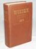 Wisden Cricketers' Almanack 1938. 75th edition. Original hardback. Re-gilding to titles and date on front board and spine, odd minor faults otherwise in good+ condition - cricket