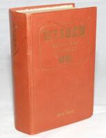 Wisden Cricketers' Almanack 1947. Original hardback. Minor wear to gilt titles on the front board and spine paper, Heavy pencil (?) mark to spine paper, slight crease to spine paper, broken front and rear internal hinges otherwise in good condition - cric