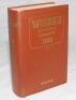 Wisden Cricketers' Almanack 1960. Original hardback. Very small loss to the one digit of the gilt titles on the spine otherwise in very good condition - cricket