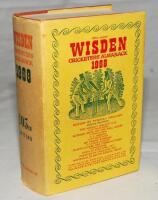 Wisden Cricketers' Almanack 1968. Original hardback with dustwrapper. Some age toning to dustwrapper spine otherwise in good+ condition - cricket
