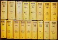 Wisden Cricketers' Almanack 1979 to 1995. Original hardback with dustwrapper. Odd faults to dustwrapper edges otherwise in good/very good condition. Qty 17 - cricket