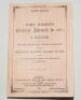 Wisden Cricketers' Almanack 1871. Eighth edition. Lacking original paper wrappers, bound in facsimile wrappers, also a facsimile piece has been added to page 13/14 to the bottom third of the page otherwise all original and complete. Minor foxing to title - 3