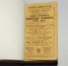 Wisden Cricketers' Almanack 1931. 68th edition. Bound in dark brown boards, original paper wrappers, with gilt titles to spine. Small tear with loss to first advertising page otherwise in good condition - cricket