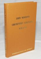 Wisden Cricketers' Almanack 1879. Wisdenauction softback reprint (2021) in light brown hardback covers with gilt lettering. Limited edition 15/150. Very good/excellent condition - cricket