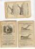 Wisden Cricketers' Almanack 1880 to 1890. A collection of original wrappers for books for the period stated. The wrappers consist of front and rear wrappers for the 1880, 1881, 1883, 1888 and 1890 editions, front wrapper for 1884 and 1889 and rear wrapper - 4