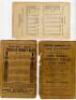 Wisden Cricketers' Almanack 1892 to 1900. A collection of original wrappers for books for the period stated. The wrappers consist of front and rear wrappers for the 1892, 1894 (both for the original edition and the second issue), 1895, 1897 and 1900 editi - 9