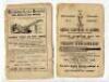 Wisden Cricketers' Almanack 1900 to 1915. A collection of original wrappers for books for the period stated. The wrappers consist of front and rear wrappers for the 1900 (plus cellophaned wrappers and spine complete) , 1902, 1904, 1905, 1907, 1910, 1911, - 6