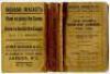 Wisden Cricketers' Almanack 1900 to 1915. A collection of original wrappers for books for the period stated. The wrappers consist of front and rear wrappers for the 1900 (plus cellophaned wrappers and spine complete) , 1902, 1904, 1905, 1907, 1910, 1911, - 25