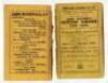 Wisden Cricketers' Almanack 1921 to 1943. A complete collection of original front and rear wrappers for books for the period stated. Original linen covers from 1938 onwards. Varied condition, some wear to wrappers/covers, some soiling, some loss to wrappe - 17