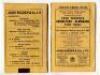 Wisden Cricketers' Almanack 1921 to 1943. A complete collection of original front and rear wrappers for books for the period stated. Original linen covers from 1938 onwards. Varied condition, some wear to wrappers/covers, some soiling, some loss to wrappe - 25