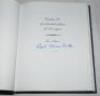 'Eton &amp; Harrow at Lords'. Robert Titchener-Barrett. London 1996. Bound in quarter leather and blue cloth, raised bands to spine, gilt title to front and spine, gilt to top page edges. Limited edition no. 55/250. Signed by the author to the limitation - 2