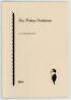 'Roy Webber. Statistician'. Irving Rosenwater. Newnham, Gloucestershire, December 2001. Limited edition number 35 of one hundred numbered copies produced, of which ninety are for sale, signed by the author. Excellent condition - cricket