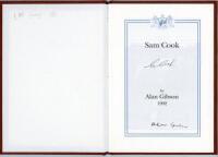 'Sam Cook'. Alan Gibson. Privately published by Richard Walsh Books 1992. Limited edition no. 5/50. Bound in original brown cloth and signed to the title page by both Cook and the author, with correspondence between Irving Rosenwater and Walsh loosely ins