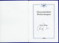 'Gloucestershire Wicket-keepers'. Andy Wilson. Richard Walsh Books, Somerset 1998. Limited edition no. 49/50. Signed to title page by Wilson. VG - cricket