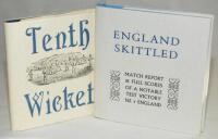 New Zealand. Two limited edition titles published by Nag's Head Press, Christchurch, New Zealand. Titles are 'Tenth Wicket. Otago v Canterbury played at Lancaster Park, Christchurch Friday 25 to Tuesday 29 December 1931', 1994. Limited edition no. 138/225