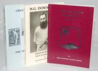 Rick Smith. Three limited edition softback titles by Smith, published in Tasmania. All three signed by the author(s). 'The West Indies in Australia 1930-31', Smith and Brian Bassano 1990. Limited edition no. 165/300. 'W.G. Down Under. Grace in Australia 1