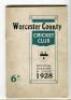 Worcestershire County Cricket Club. Official History &amp; Guide 1928. Compiled and edited by J.B. Payne. Published by the Club. Original decorative stiffened wrappers. Minor soiling to wrappers otherwise in very good condition - cricket