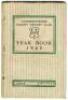 Worcestershire County Cricket Club Official Yearbook 1948 and 1950. Original decorative stiffened wrappers. The 1948 edition with minor age toning to wrappers, slight rusting to staples otherwise in very good condition. The 1950 edition in good condition.