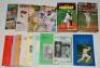 India yearbooks, and statistical journals. Titles include 'Indian Cricket Quarterly' Vol 1 no. 1 to Vol 2. no. 4, 1994-1995. Journal of 'The Association of Cricket Statisticians and Scorers of India' Vol. 7 , no 1 July 1993. 'Prime Stats', four issues 199