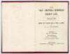 'The &quot;Old&quot; Sheffield Wednesday Cricket Club Established 1820. Copy of Paper Read Feb. 5, 1896'. Compiled by L.A. Morley. Printed by J. Robertshaw, Sheffield 1896. Limited to 100 copies. Original red cloth covers, gilt title and emblem to front. - 2