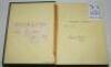 'The English Game of Cricket: Comprising a Digest of its Origin, Character, History and Progress...'. Charles Box. London 1877. Original decorative green cloth with titles in gilt front and spine, with gilt illustration to front, all edges gilt. Previous - 2