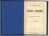 Technical elements of cricket. Three titles including 'The Crisis in Cricket and the &quot;Leg Before Rule&quot;'. The Hon. Robert Henry Lyttleton. London 1928. Original paper wrappers. Sale plate for the H.A. Cohen sale to front endpaper. Padwick 237. Go - 3