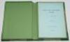 'Feats, Facts, and Figures of 1902'. F.S. Ashley-Cooper. Published for private circulation by Merritt &amp; Hatcher, London 1903. Third year of issue (there being none issued in 1900) of which only thirty copies were produced, this being copy number seven - 6