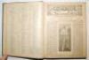 'Cricket: A Weekly Record of the Game'. Volume XXI, January to December 1902 bound in blue cloth complete with title and contents pages. Red speckled page edges. Minor age toning to pages, otherwise in very good condition - cricket - 3