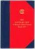 'The Centenary Test. Melbourne Cricket Ground March 1977'. Alf Batchelor, Ann Rusden, Ray Webster and Ken Williams, Melbourne 2002. This edition nicely bound in publisher's red and blue cloth with gilt title to front and spine, original paper wrappers bou