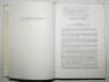 Hedley Verity. Two biographies of Verity. 'Bowling 'Em Out', Hedley Verity, London 1936. Signature in ink of Verity laid down to the title page, with inscription 'Reported missing in the Middle East Aug 9- 43' and press cutting slipped in reporting on Ver - 4