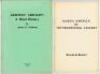 Overseas cricket. Three booklets including two limited editions. Titles are 'German Cricket: A Brief History', James D. Coldham. Privately printed, London 1983. Limited edition no. 89/100, signed by Coldham. 'North America in International Cricket', Rowla