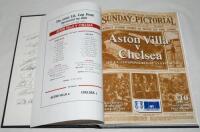 Aston Villa v Chelsea 2000. Official programme for the F.A. Cup Final played at Wembley Stadium on 20th May 2000. The programme is a limited edition bound copy in grey and black, titles in gilt to front board 'Aston Villa v Chelsea. The 2000 F.A. Cup Fina