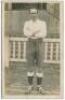 Alexander Simpson Young. Tottenham Hotspur 1911. Mono real photograph postcard of Young, full length in Spurs attire. F.W. Jones of Tottenham. Good condition - footballSandy Young played five matches for Spurs scoring three goals