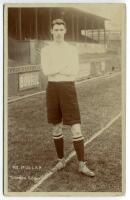 McMullan. Tottenham Hotspur. Early sepia real photograph postcard of McMullan, full length, in Spurs attire. Jones Bros, Tottenham. Postally unused. Good condition - footballThis may well be McMillan who played one match for Spurs in the 1905-1906 season