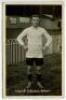 Charles William Hewitt. Tottenham Hotspur 1906-1907. Early mono real photograph postcard of Hewitt, full length, in Spurs attire. Title to lower border 'C. Hewitt. Tottenham Hotspur'. Jones Bros of Tottenham Postally unused. Minor marks to image surface o