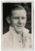 Edgar Frederick King. Tottenham Hotspur 1934-1935. Mono real photograph of King, head and shoulders, in Spurs shirt. Photograph by the Daily Express. 4&quot;x6&quot;. Good condition. A rarer photograph - footballKing began his career at Tottenham Juniors