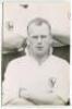 Joseph Meek. Tottenham Hotspur 1935-1938. Mono postcard size real photograph of Meek, head and shoulders, in Spurs shirt. Photograph by A. Wilkes &amp; Son of West Bromwich, dated '1938'. Good condition. A rarer photograph - footballJoe Meek played a tota