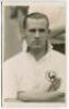 Ralph Ward. Tottenham Hotspur 1936-1946. Mono postcard size real photograph of Ward, head and shoulders, in Spurs shirt. Photograph by A. Wilkes &amp; Son of West Bromwich, dated '1936'. Good condition. A rarer photograph - footballWard joined Spurs in Ma