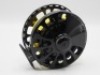 A Tibor Signature Series 11-12 saltwater fly reel, left hand wind black anodised model with counter-balanced handle, large arbour drum and rear milled spindle mounted tension adjuster, light use only, in original neoprene pouch (see illustration) - 2